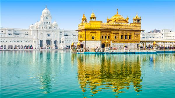 Golden Triangle With Golden Temple